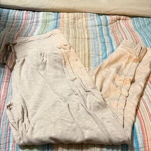 Travis Mathew Beige Joggers